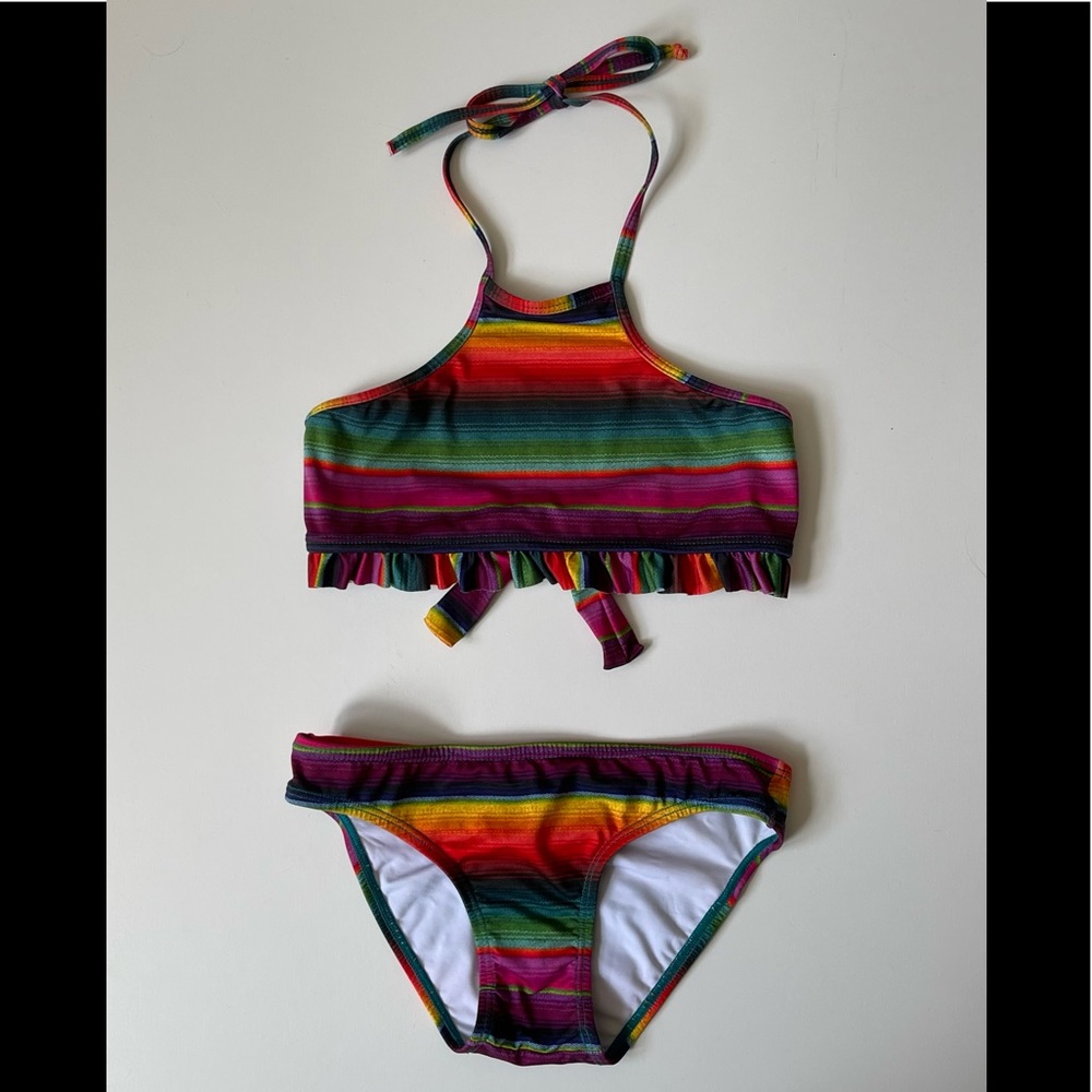 PilyQ Girls’ Maya Gypsy Bikini Swimsuit